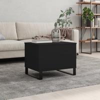 Salontafel 60x44,5x45 cm bewerkt hout zwart