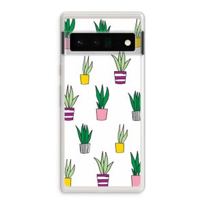 Sanseveria: Google Pixel 6 Pro Transparant Hoesje