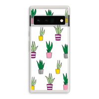 Sanseveria: Google Pixel 6 Pro Transparant Hoesje