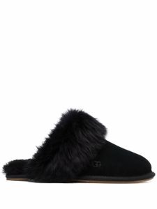 UGG chaussons Scuff Sis en daim - Noir