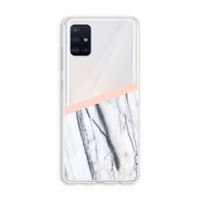 A touch of peach: Galaxy A51 4G Transparant Hoesje