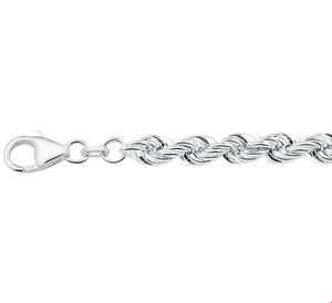 TFT Zilveren Ketting Koord 5,5 mm x 45 cm