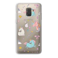 Fantasiewereld: Samsung Galaxy A8 (2018) Transparant Hoesje Fantasiewereld: Samsung Galaxy A8 (2018) Transparant Hoesje