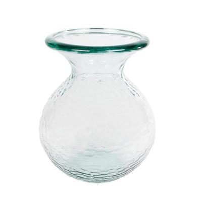 Diversen Vaas paradise s helder glas 15x15x18,5cm