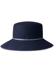 Maison Michel chapeau New Kendall à design repliable - Bleu