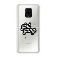Girl Gang: Xiaomi Redmi Note 10 Lite Transparant Hoesje