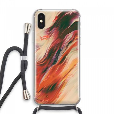 Forgotten Lands: iPhone XS Max Transparant Hoesje met koord