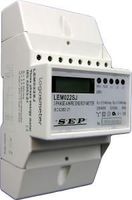 Enzo KWH meter 3 fase DIN direct 80A + puls - 6873050