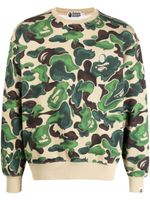 A BATHING APE® sweat à logo imprimé - Vert - thumbnail