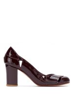 Sarah Chofakian patent leather Bruxelas pumps - Rouge - thumbnail