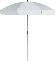 Parasol aruba 200cm wit