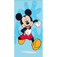 Disney Mickey Mouse Strandlaken Run - 70 x 140 cm - Katoen - thumbnail