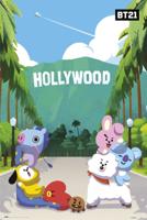 Poster BT21 Holliwood 61x91,5cm