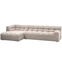 WOOOD Allure Chaise Longue Links - Polyester - Naturel - 79x324x165 - thumbnail