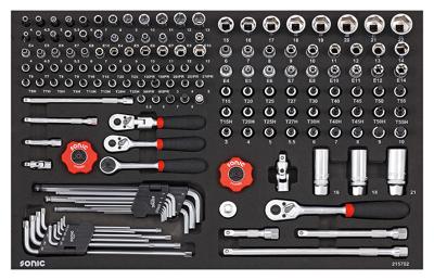 Sonic Doppenset 1/4" & 3/8", 157-delig 215702