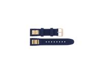 Horlogeband Guess W0325L8 Rubber Blauw 20mm