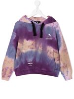 Mauna Kea hoodie à imprimé tie dye - Violet