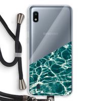 Weerkaatsing water: Samsung Galaxy A10 Transparant Hoesje met koord Weerkaatsing water: Samsung Galaxy A10 Transparant Hoesje met koord