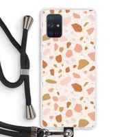 Terrazzo N°18: Samsung Galaxy A71 Transparant Hoesje met koord