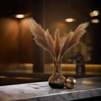 Kunstbloemen Solo - x 6 - 115cm - Pampas Plumes - Brown Kunstbloemen Solo - x 6 - 115cm - Pampas Plumes - Brown