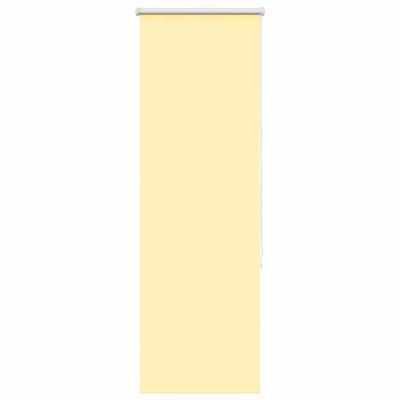 Rolgordijn verduisterend 60x130 cm stofbreedte 55,7cm geel
