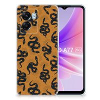 TPU Hoesje voor OPPO A77 | A57 5G Snakes