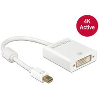 DeLOCK Mini DisplayPort > DVI adapter 0,2 meter, 4K - thumbnail