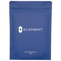 ELEMENT - Kaarsenzand Navulzak 400 gram - Premium Plantaardige Wax zonder Paraffin - 100% Biologisch Vegan Wax