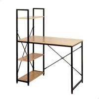 Bureau met plank Max Home Staal Melamine spaanderplaat 100 x 120 x 52 cm