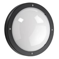 SG Primo LED wandarmatuur 12W 3000K IP65 IK10 zwart 644570