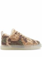 Giuseppe Zanotti baskets texturées Blabber à imprimé camouflage - Tons neutres