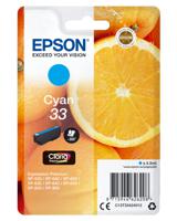 Epson Inktcartridge T3342, 33 Origineel Cyaan C13T33424012