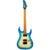 Spira Guitars S-500 QAB Trans Aqua Blue elektrische gitaar