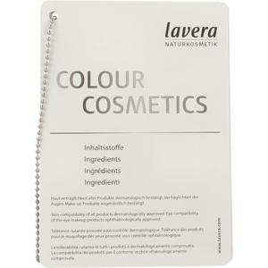 Lavera Make up ingredienten boekje (1 st)