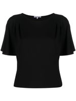 Patrizia Pepe t-shirt à encolure bateau - Noir - thumbnail