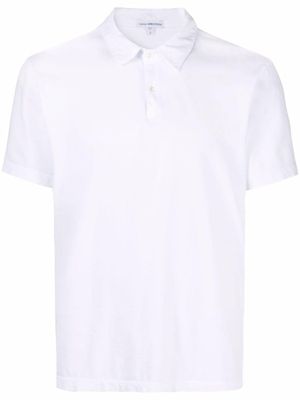 James Perse polo à manches courtes - Blanc