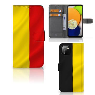 Samsung Galaxy A03 | Bookstyle Case | Belgische Vlag