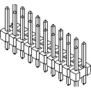 Molex Male header (standaard) 10897361 1 stuk(s)