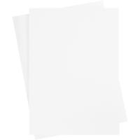 Karton, vel 50x70 cm, 270 gr, wit, 10 vel/ 1 doos