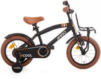 AMIGO 2Cool 14 Inch Jongens Terugtraprem Zwart