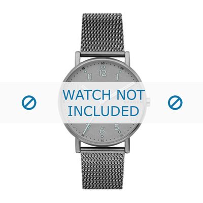Skagen horlogeband SKW6354 Staal Grijs 20mm