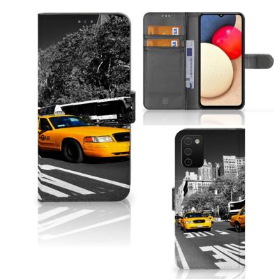 Samsung Galaxy A03s | Flip Cover | New York Taxi