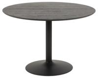 Eettafel Aurora MDF Zwart Ø110cm - Giga Living