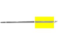 Achterdeursierlijst Links Te Spuiten +chrome 3032425