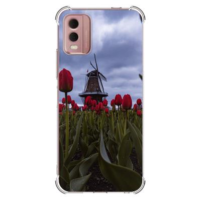 Anti-Shock Back Cover Hoesje Maken | voor de Nokia C32 | Eigen telefoonhoesje ontwerpen | Op maat gemaakt