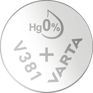 Varta Knoopcel 381 1.55 V 1 stuk(s) 49 mAh Zilveroxide SILVER Coin V381/SR55 NaBli 1