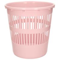 Plasticforte Afvalemmer - 10L - 28 cm - kunststof - oud roze