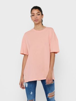 ONLY 15230676 T-shirt Ronde hals Korte mouw Katoen