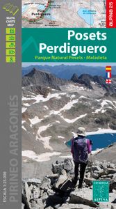 Wandelkaart 14 Posets - Perdiguero | Editorial Alpina