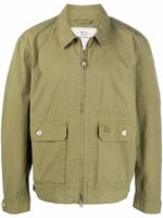 Woolrich veste bomber à fermeture zippée - Vert